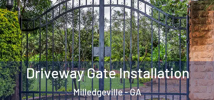  Driveway Gate Installation Milledgeville - GA